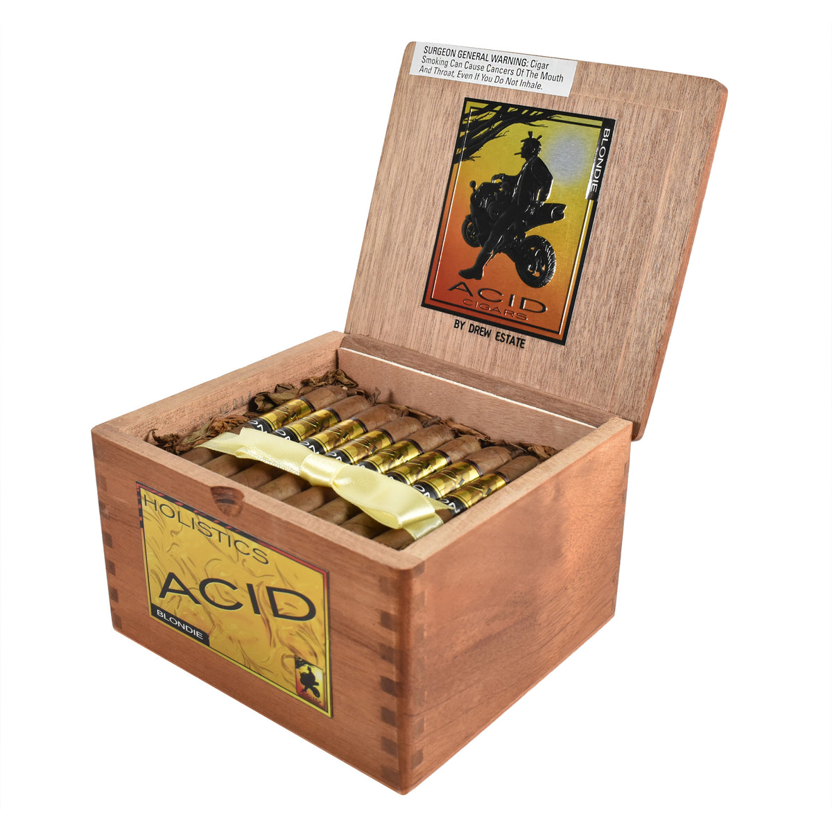 Drew Estate ACID Blondie Gold 4 x 38 cigar box