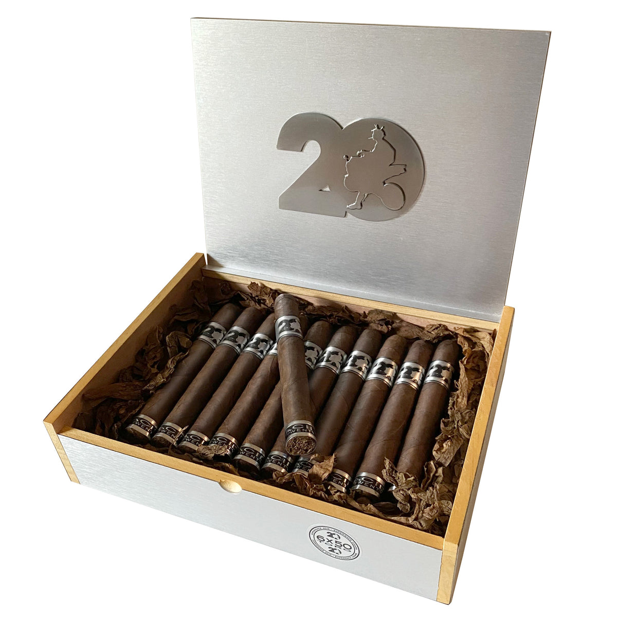 Drew Estate ACID 20 Maduro Toro 6 x 50 open cigar box
