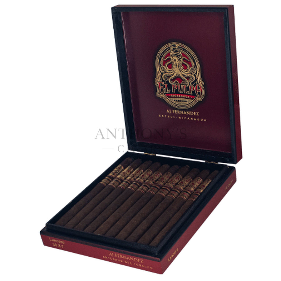 Artesano Del Tobacco El Pulpo The Eel Lancero - Open Box
