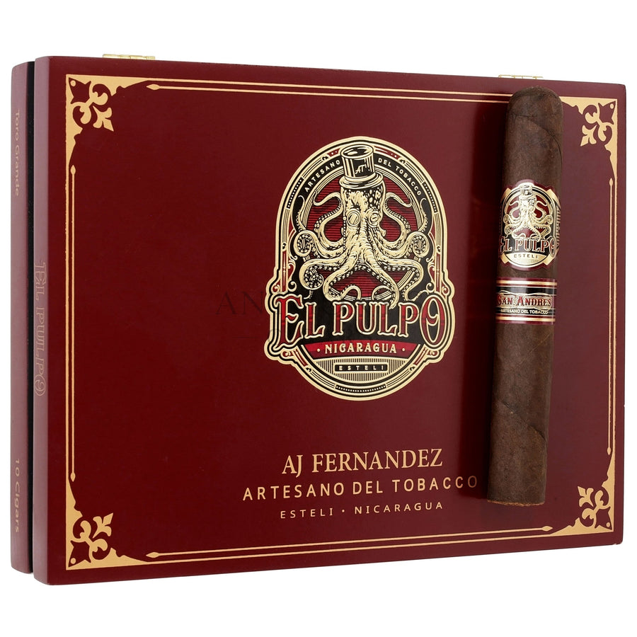 Artesano Del Tobacco El Pulpo Toro Grande - Closed Box