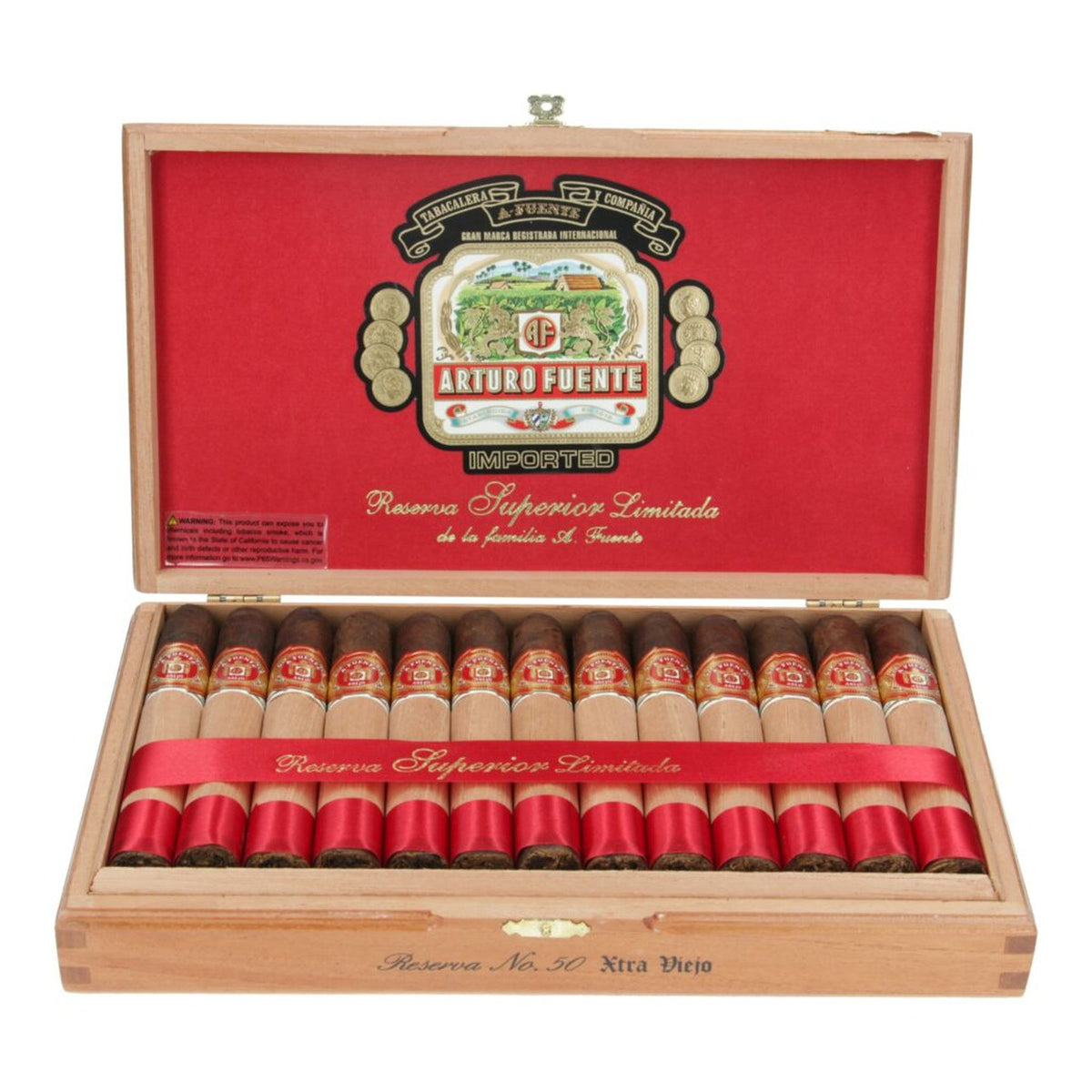Arturo Fuente Anejo No. 55 Maduro - Box Open