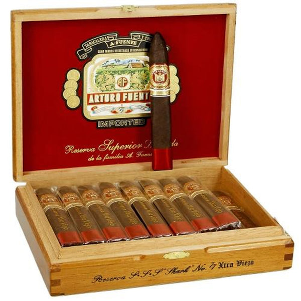 Arturo Fuente Anejo No. 77 Shark Maduro - Box Open