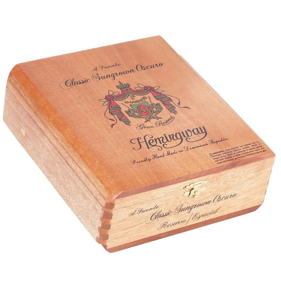 Arturo Fuente Hemingway Oscuro Sungrown Classic - Closed Box