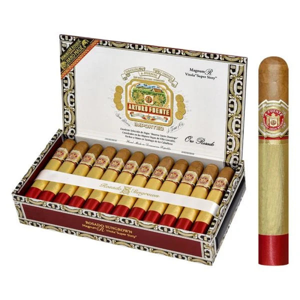 Arturo Fuente Magnum R Rosado Sungrown Super Sixty - Open Box