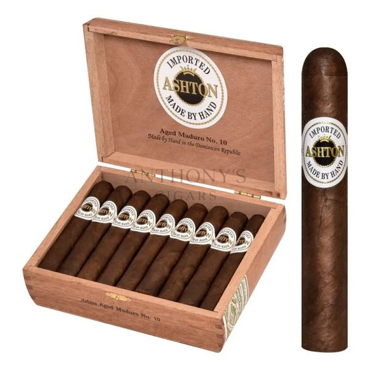 Ashton Aged Maduro No. 10 - Open Box