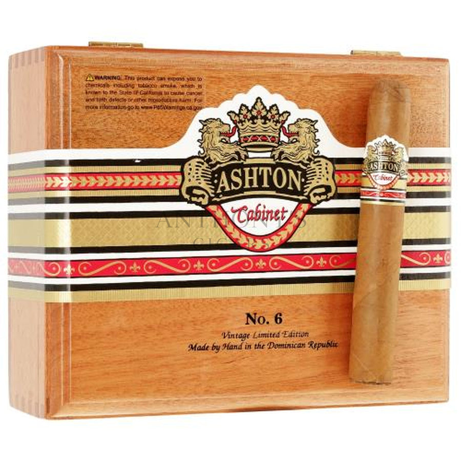 Ashton Cabinet Selection No. 6 Robusto - Closed Box
