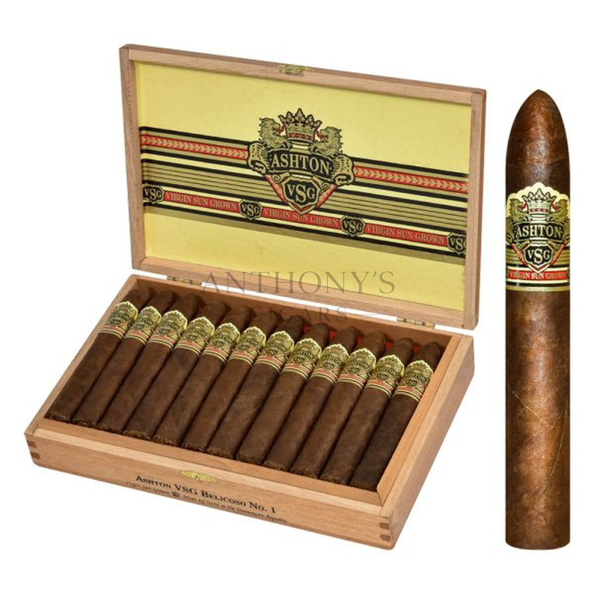 Ashton VSG Belicoso No. 1 - Open Box