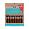 Avo Syncro Caribe Robusto 5 x 50 open cigar box