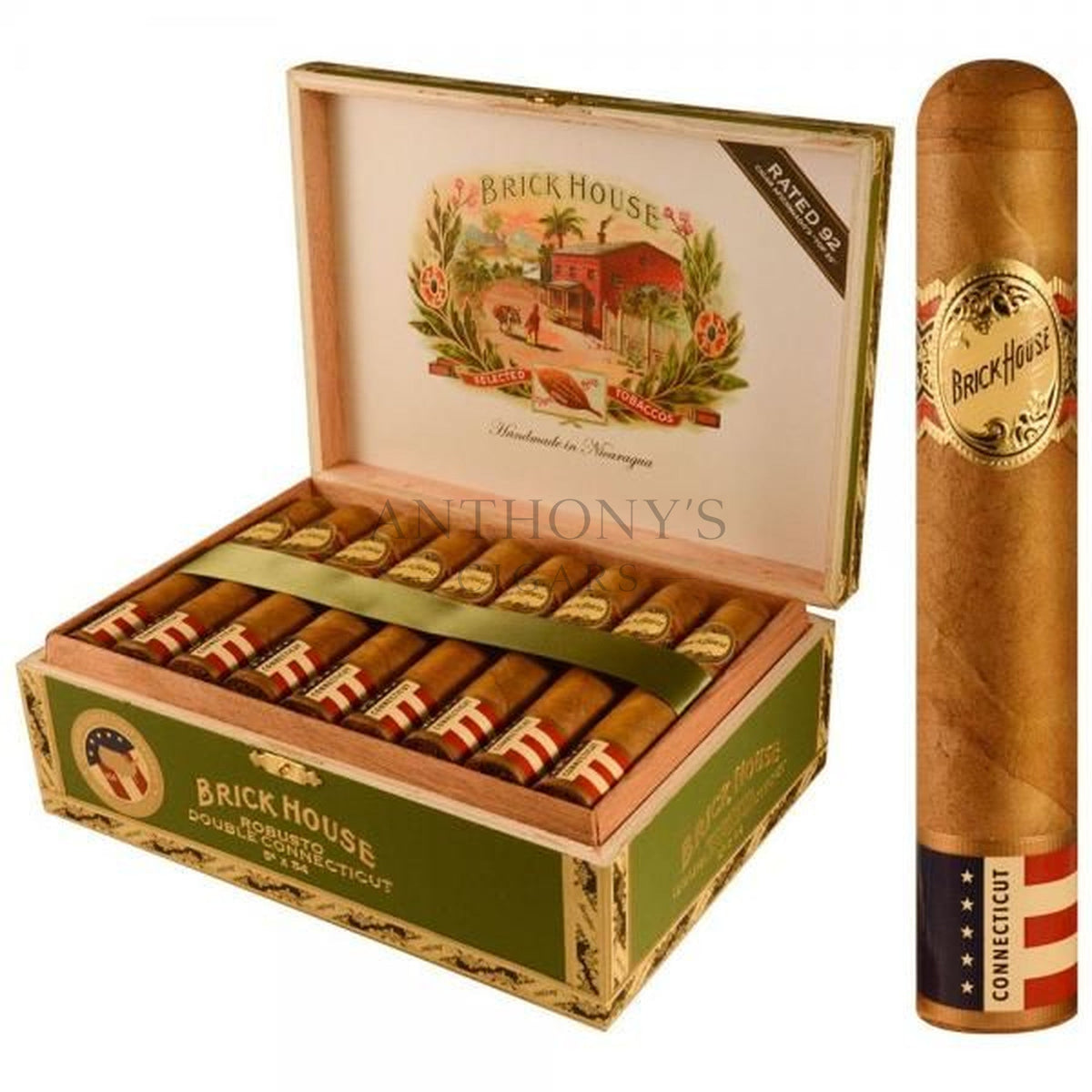Brick House Double Connecticut Robusto - Open Box