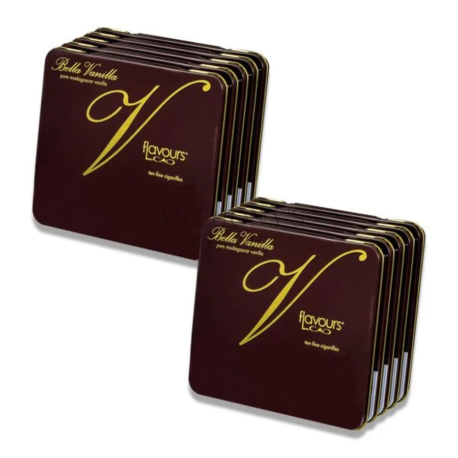 CAO Flavours Bella Vanilla Cigarillos 10 ct - Closed Box