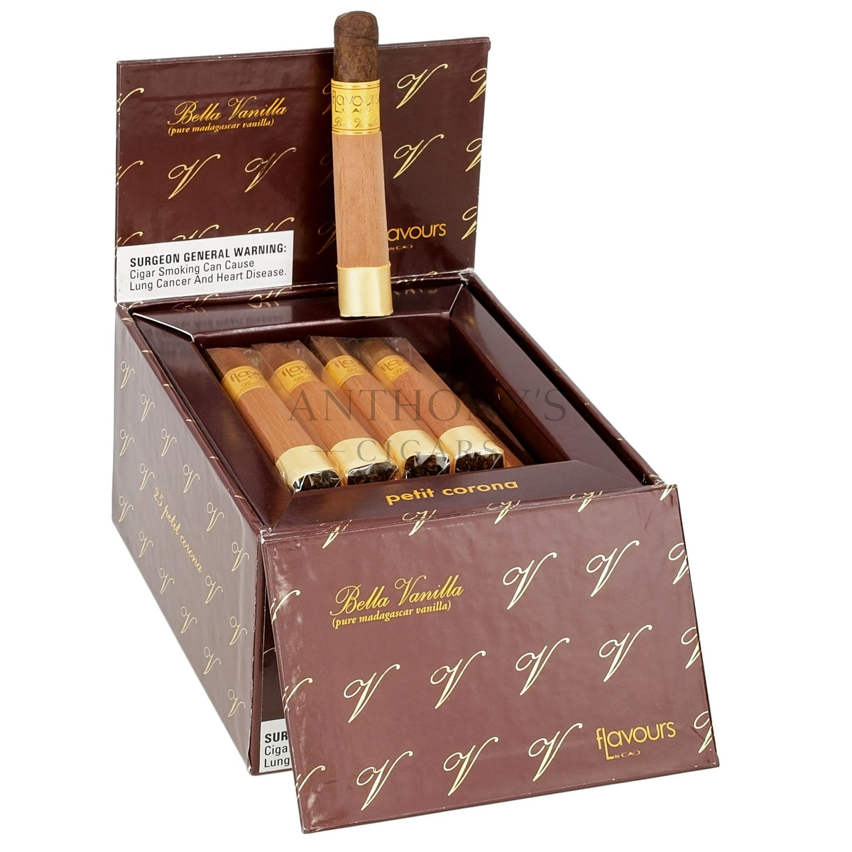 CAO Flavours Bella Vanilla Petit Corona - Open Box
