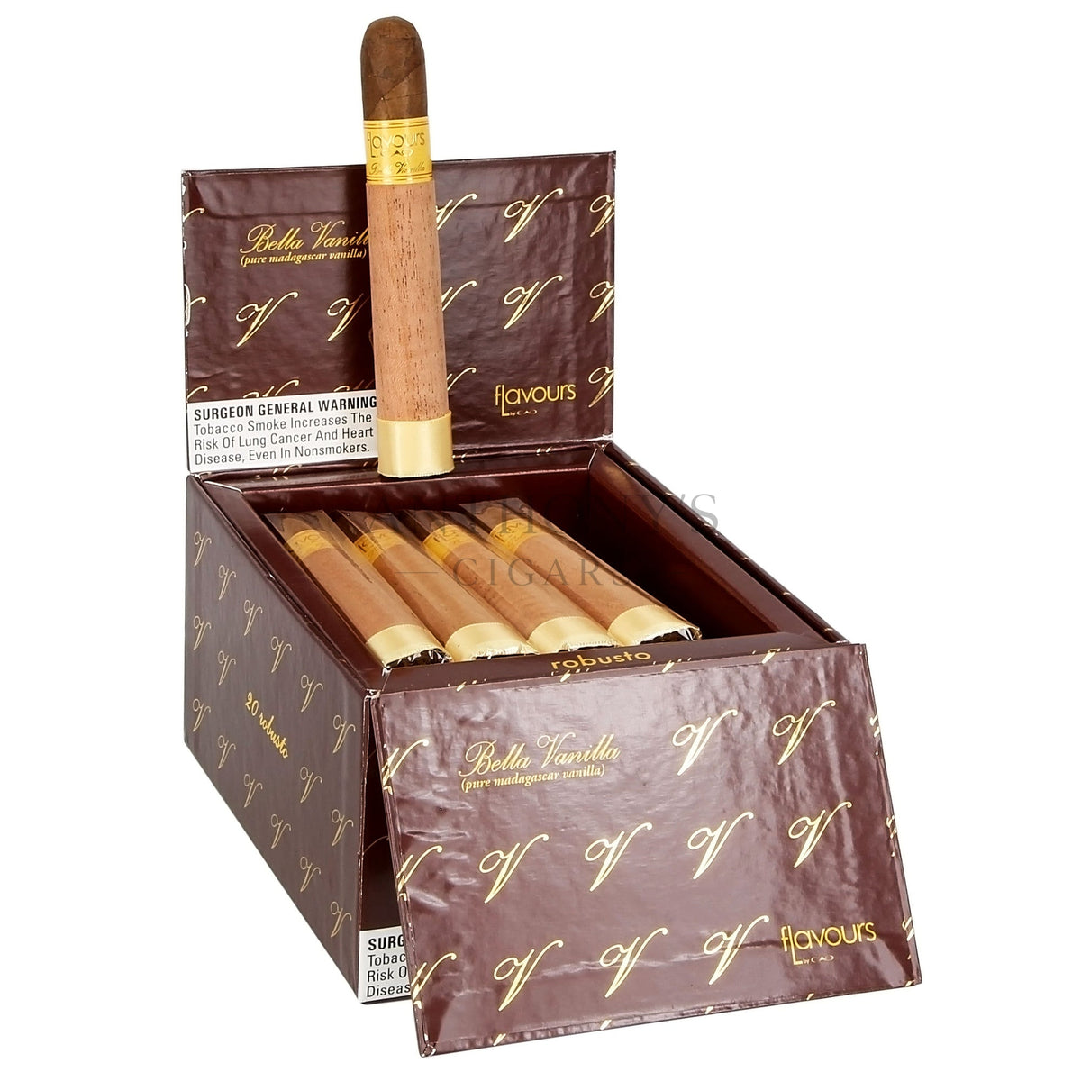 CAO Flavours Bella Vanilla Robusto - Open Box