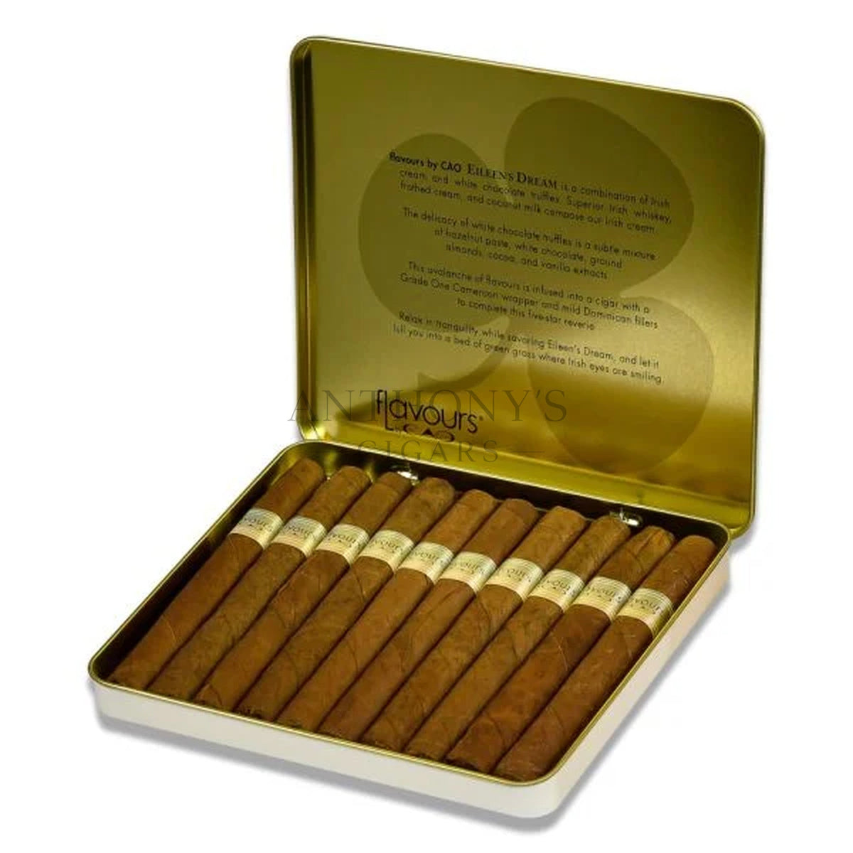 CAO Flavours Eileen's Dream Cigarillos 10 ct - Open Box