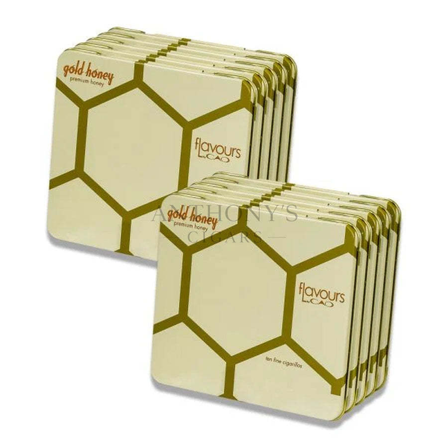 CAO Flavours Gold Honey Cigarillos 10 ct - Closed Box