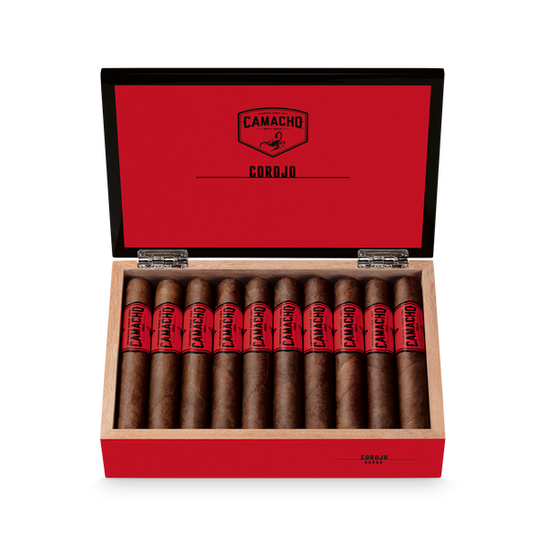 Camacho Corojo Gordo 6 x 60 open cigar box