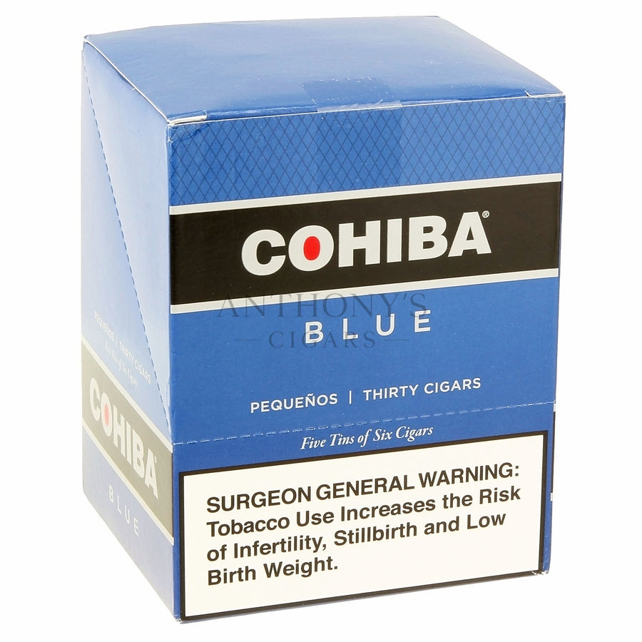 Cohiba Blue Pequeno 6ct Tin - Closed Box