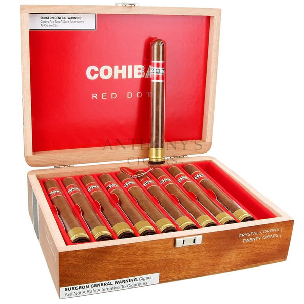Cohiba Red Dot Crystal Corona (Crystal Tube) - Open Box
