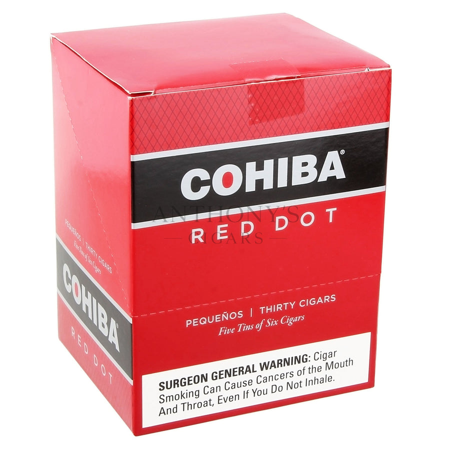 Cohiba Red Dot Pequeno 6ct Tin - Closed Box