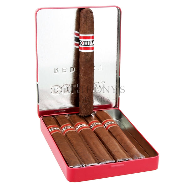 Cohiba Red Dot Pequeno 6ct Tin - Open Box