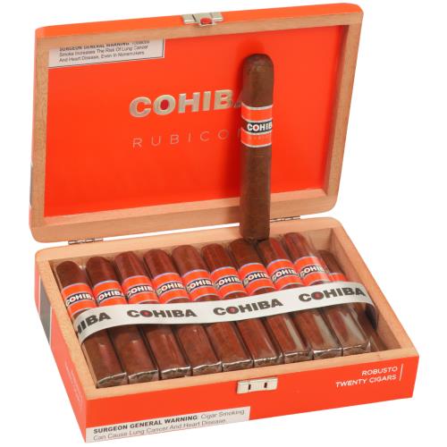 Cohiba Rubicon Robusto Box Press - Open Box