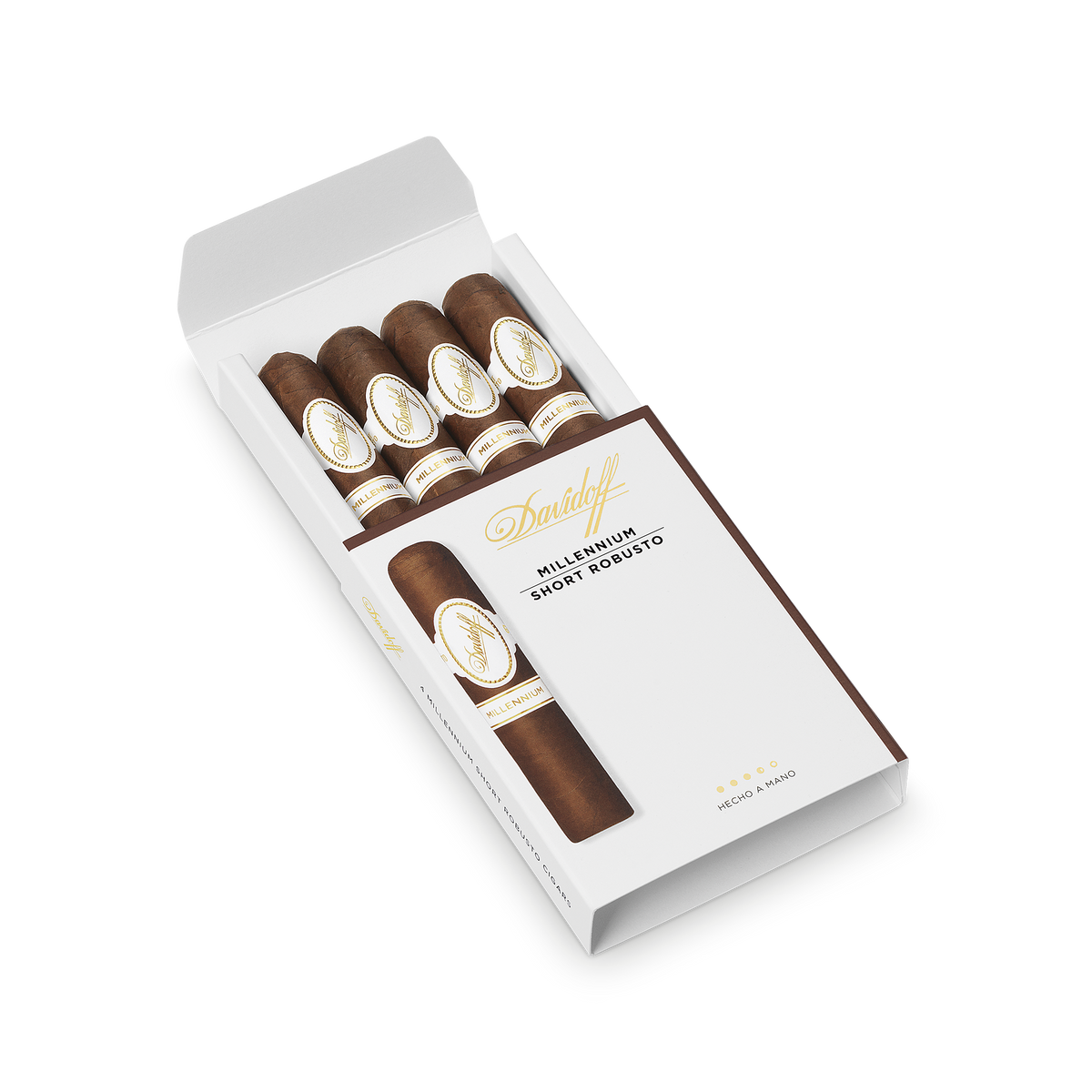 Davidoff Millennium Blend Short Robusto Pack of 4