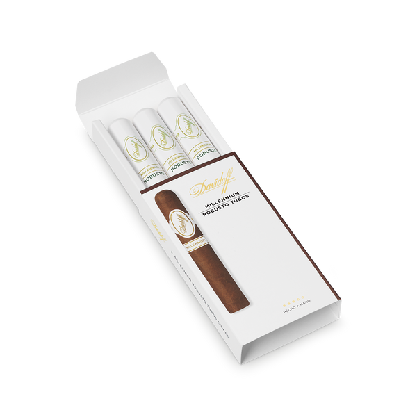Davidoff Millennium Blend Robusto Tubos Pack of 4