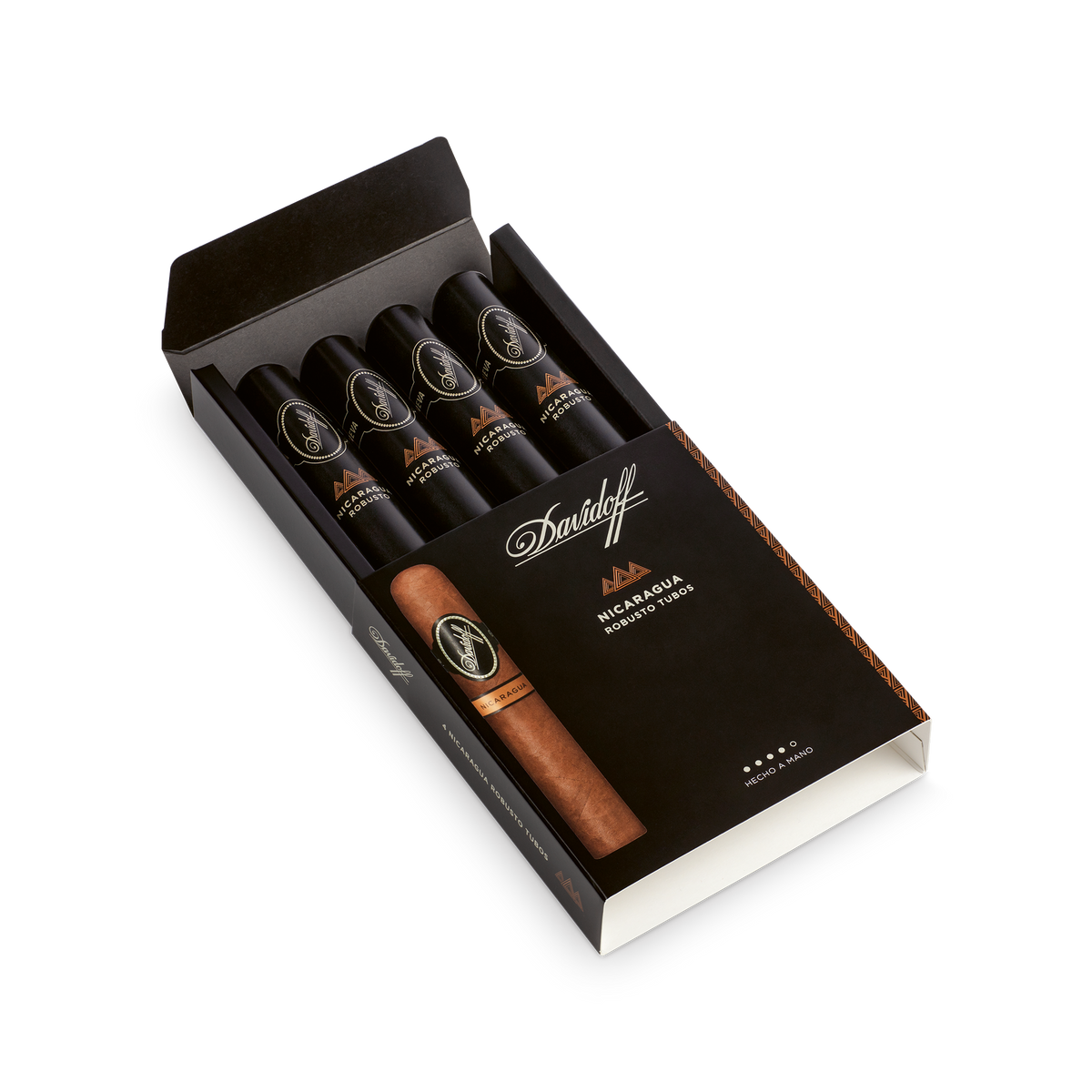 Davidoff Nicaragua Robusto Tubo Pack of 4