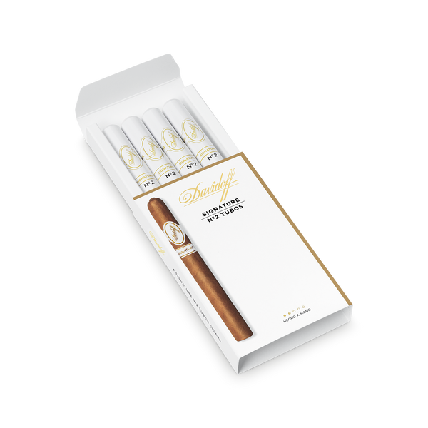 Davidoff Signature No. 2 Tubos Pack of 4