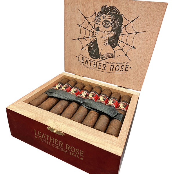 Drew Estate Deadwood Leather Rose Petite Corona 4 x 43 cigar