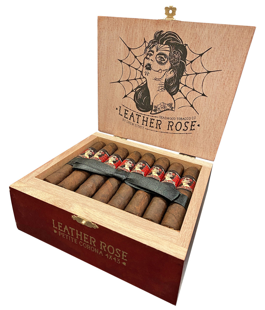 Drew Estate Deadwood Leather Rose Petite Corona 4 x 43 cigar