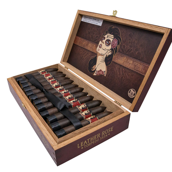 Drew Estate Deadwood Leather Rose Torpedo 5 x 54 cigar