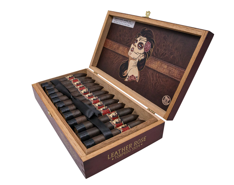 Drew Estate Deadwood Leather Rose Torpedo 5 x 54 cigar