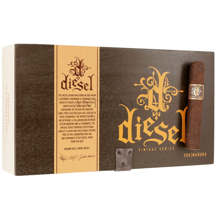 Diesel Vintage Series Maduro Robusto Gordo - Closed Box