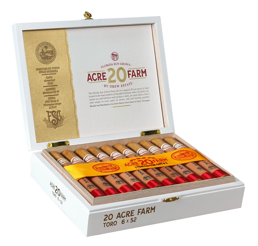 Drew Estate 20 Acre Farm Toro 6 x 52 cigar