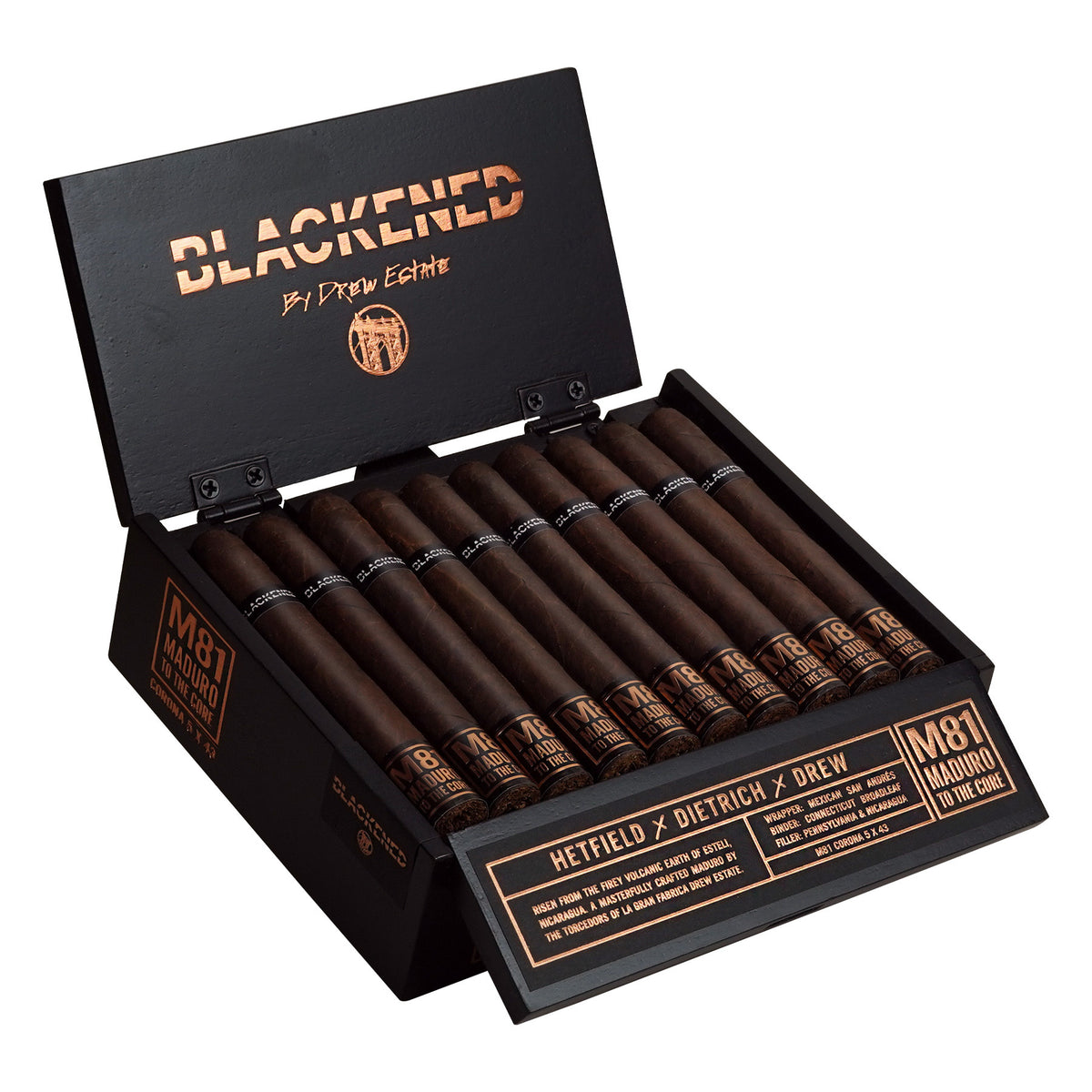 Drew Estate Blackened M81 Maduro Corona 5 x 43 cigar