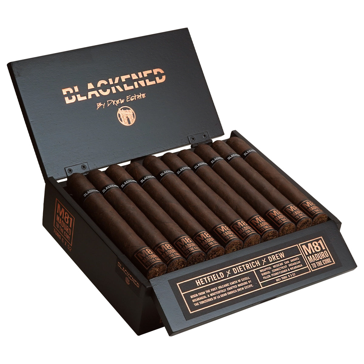 Drew Estate Blackened M81 Maduro Toro 6 x 52 cigar