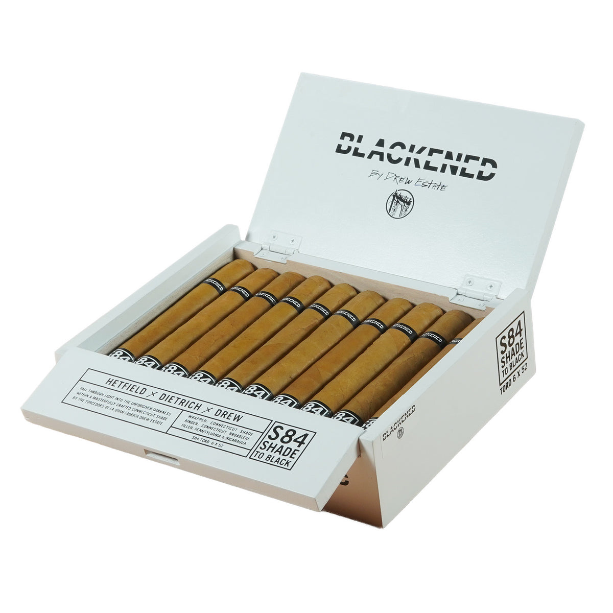 Drew Estate Blackened S84 Shade to Black Toro 6 x 52 cigar