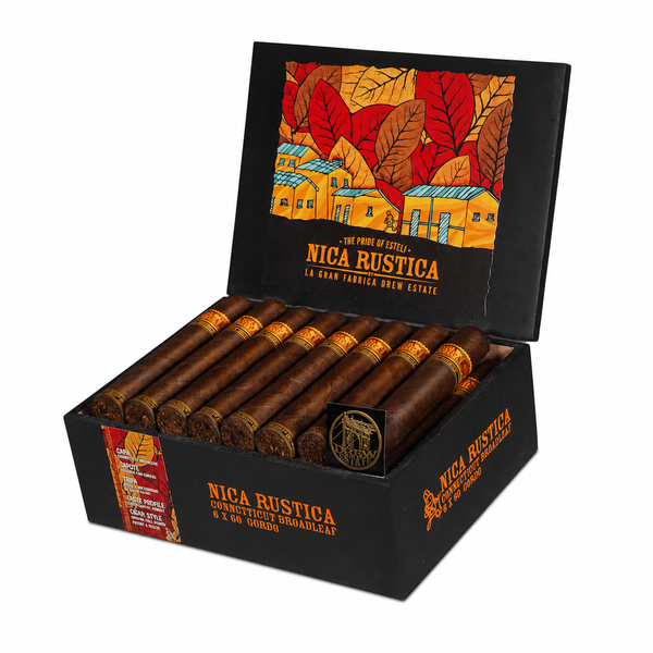 Drew Estate Nica Rustica Broadleaf Gordo 6 x 60 cigar