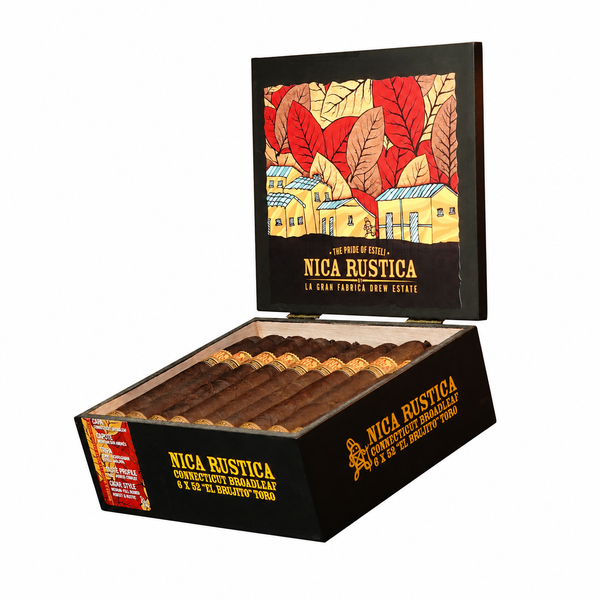 Drew Estate Nica Rustica Broadleaf El Brujito 6 x 52 cigar