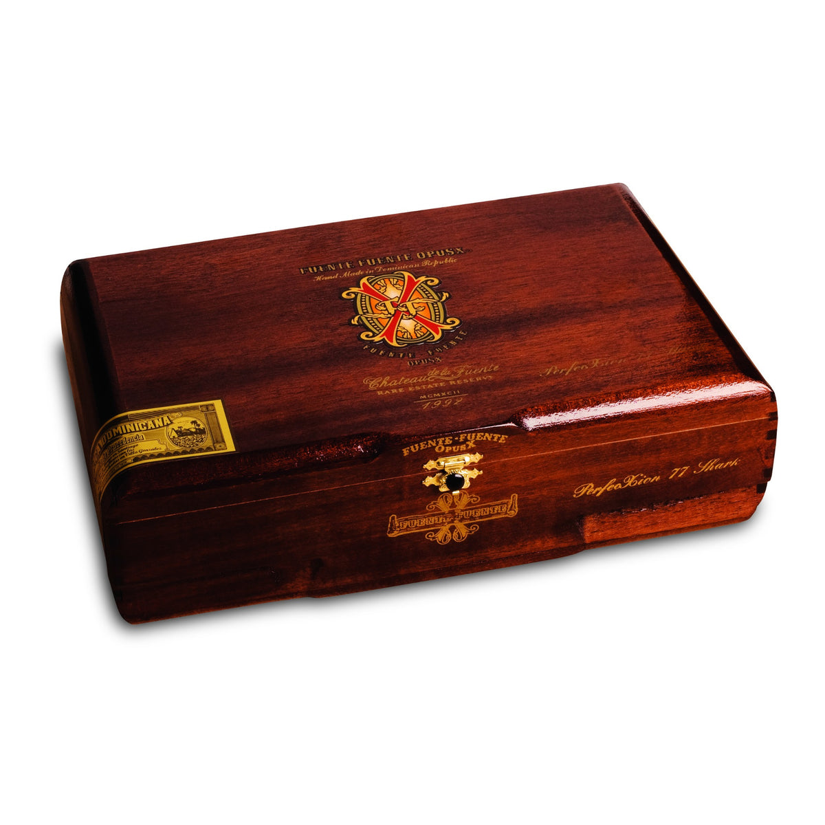 Arturo Fuente OpusX PerfeXcion No. 77 Shark closed cigar box