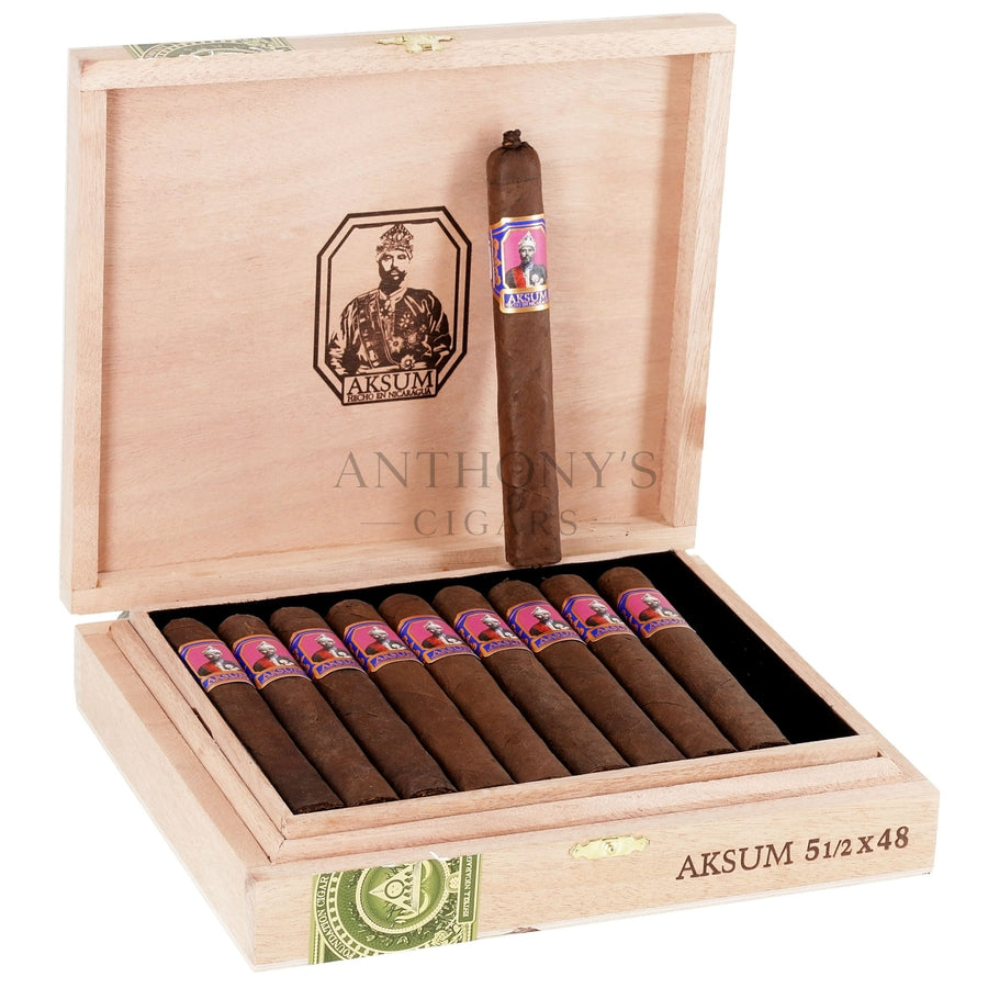 Foundation Aksum Maduro Corona Gorda - Open Box