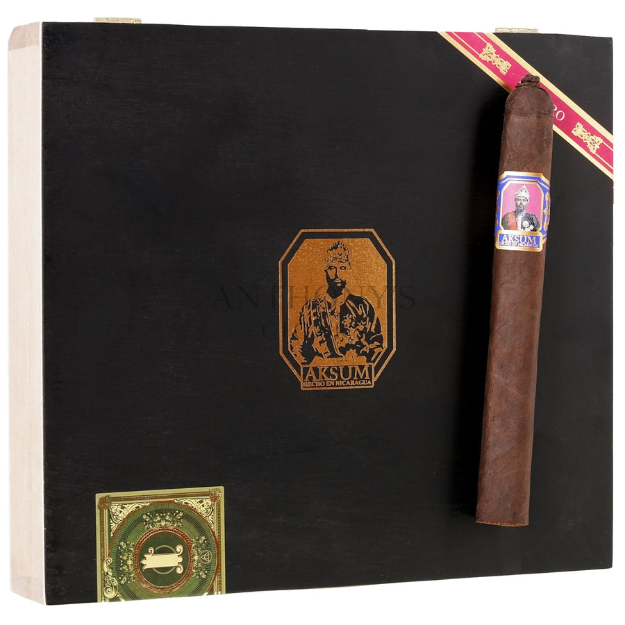 Foundation Aksum Maduro Double Corona - Closed Box
