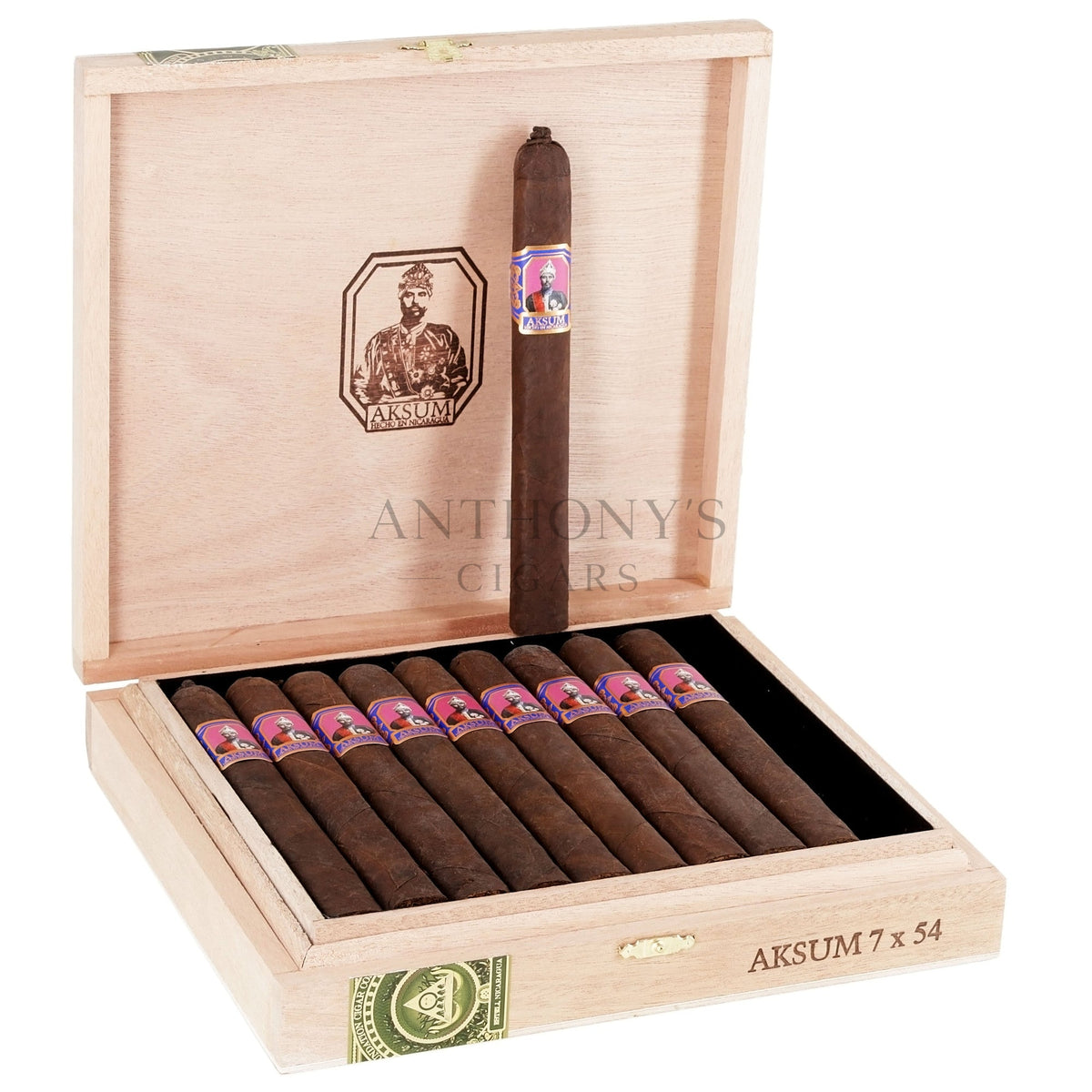 Foundation Aksum Maduro Double Corona - Open Box