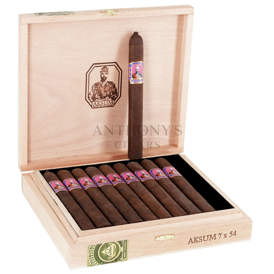 Foundation Aksum Maduro Double Corona - Open Box