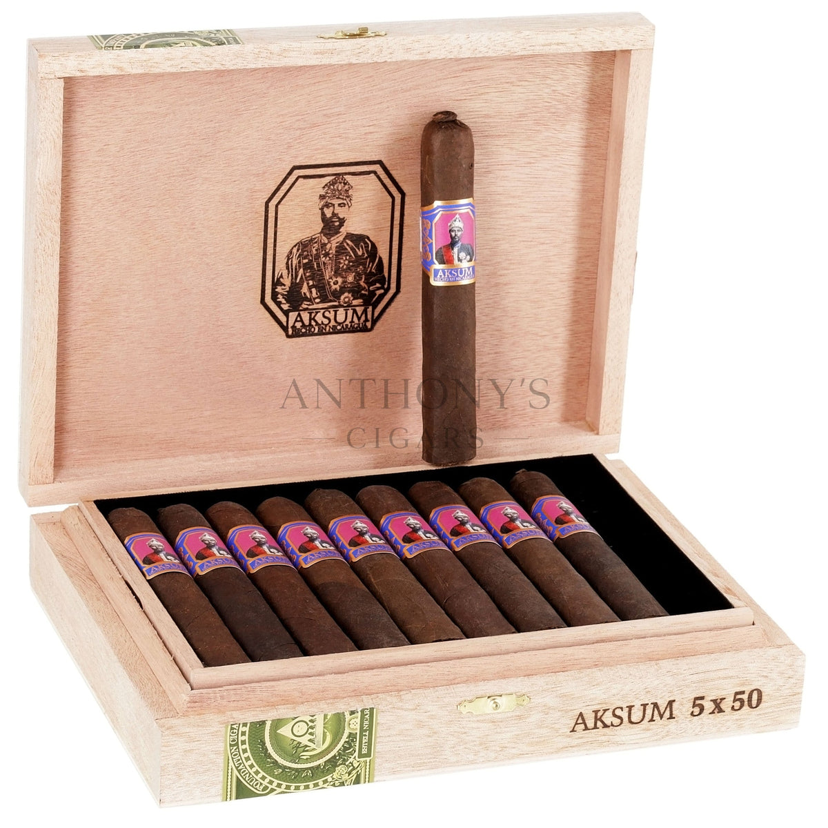 Foundation Aksum Maduro Robusto - Open Box