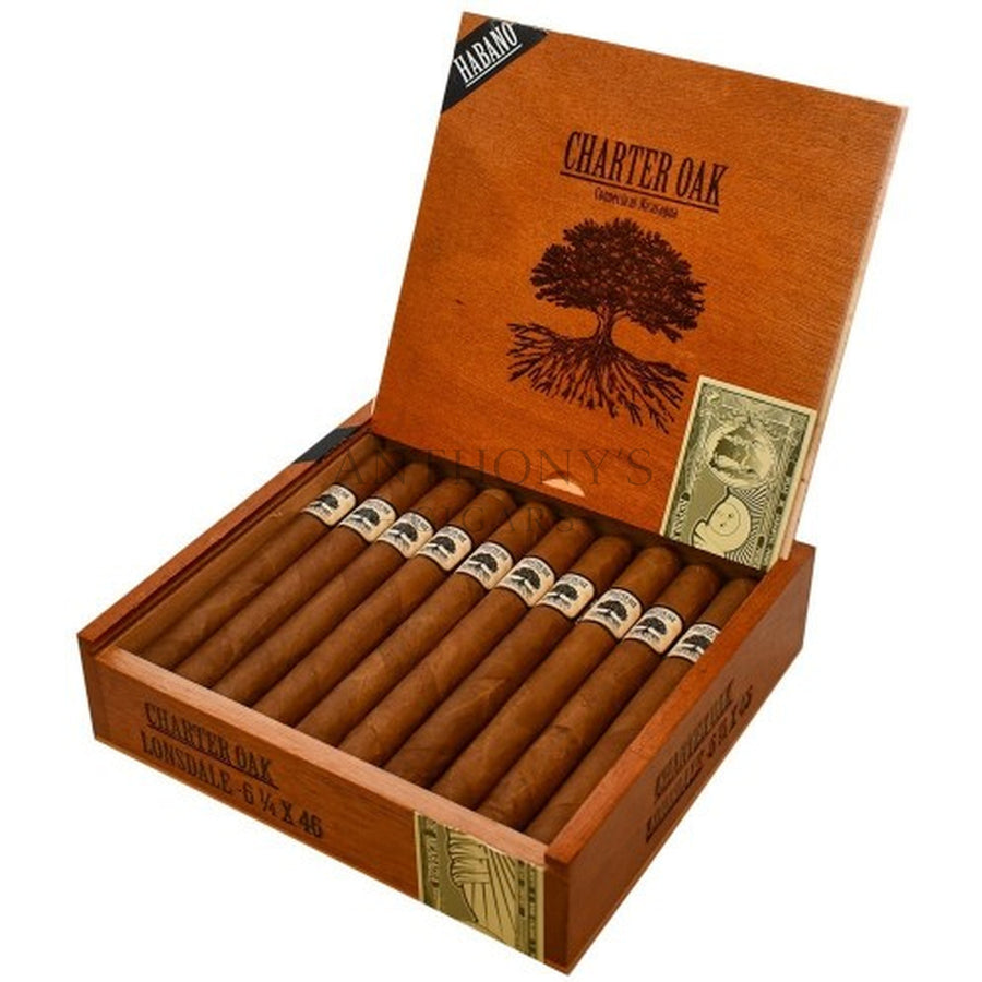 Foundation Charter Oak Habano Lonsdale - Open Box