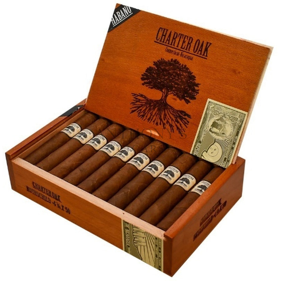 Foundation Charter Oak Habano Rothschild - Open Box