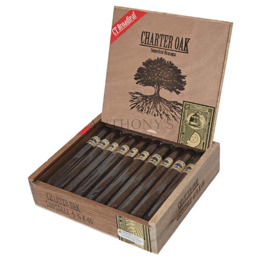 Foundation Charter Oak Maduro Lonsdale - Open Box