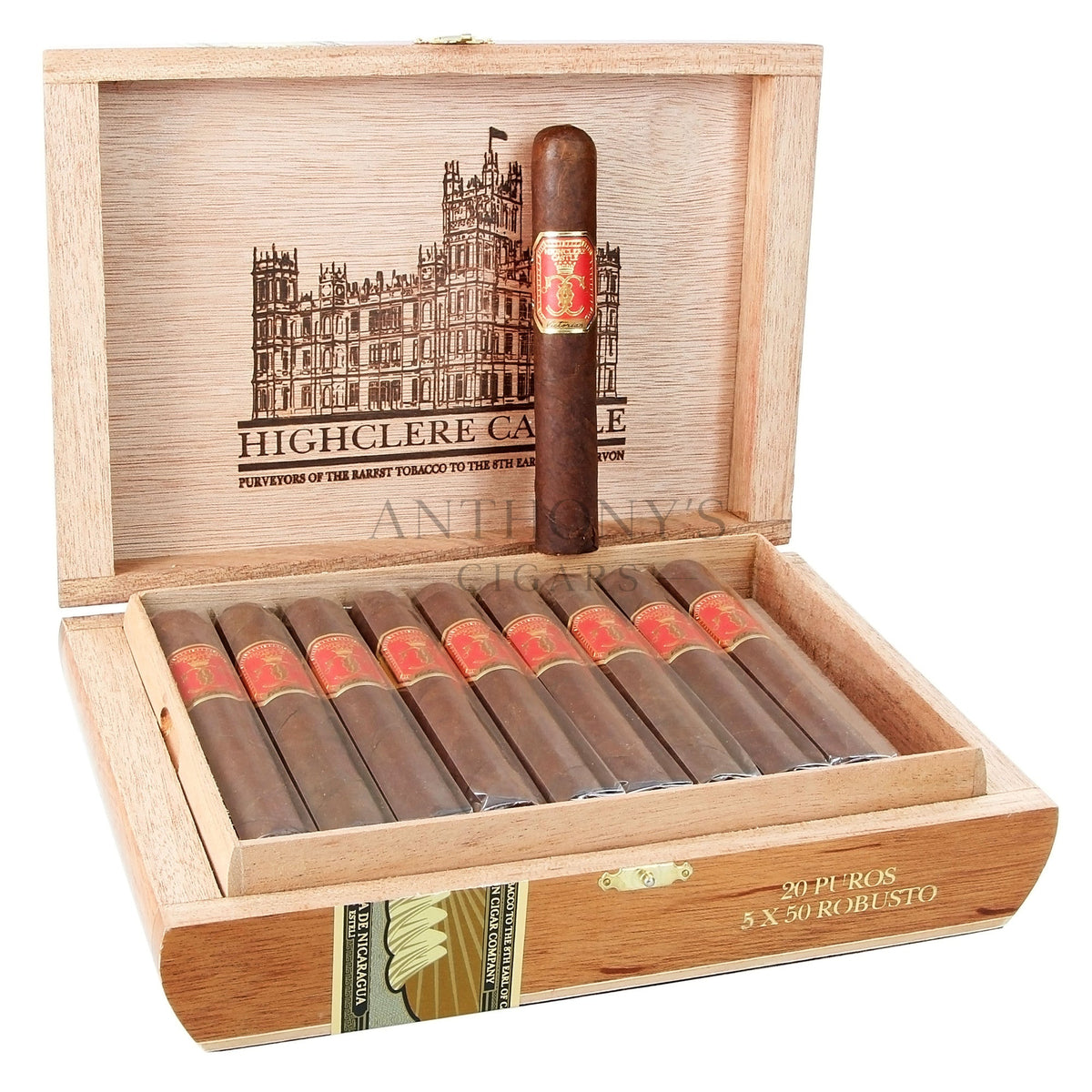 Foundation Highclere Castle Victorian Robusto - Open Box
