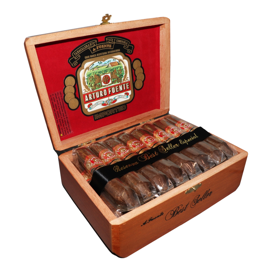 Arturo Fuente Hemingway Best Seller open cigar box